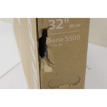 SALE OUT. Philips 32PHS5500/12 32" (80cm) LED 2K LED TV | SALE OUT. | Philips 2K LED TV | 32PHS5500/12 | 32 | Black | DAMAGED PA