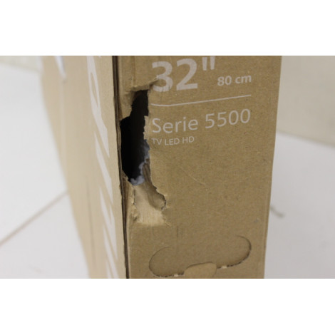 SALE OUT. Philips 32PHS5500/12 32" (80cm) LED 2K LED TV | SALE OUT. | Philips 2K LED TV | 32PHS5500/12 | 32 | Black | DAMAGED PA