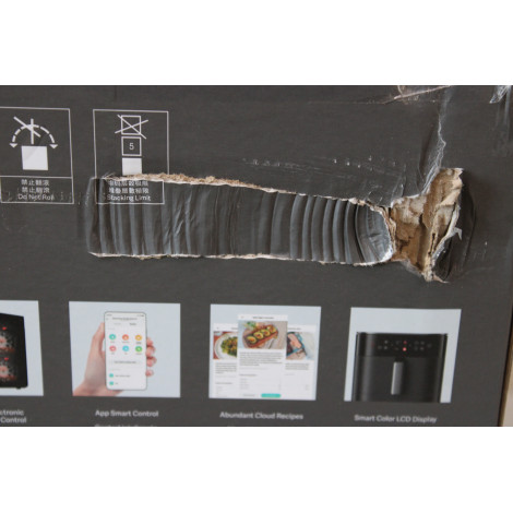 SALE OUT. Xiaomi Dual Zone Air Fryer 12L EU | Xiaomi Smart Double Stack Air Fryer 12L | Power 2800 W | Capacity 12 L | Black | D