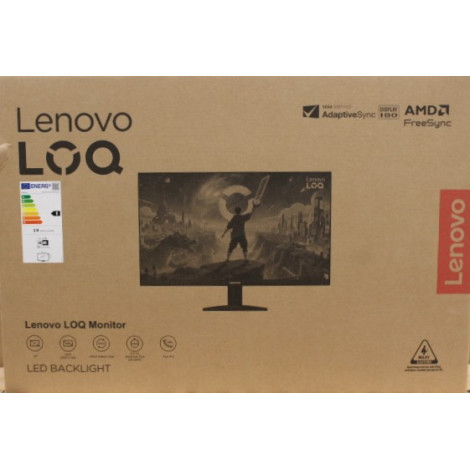 SALE OUT. Lenovo LOQ 27Q-10 27 inch Monitor | SALE OUT. | Lenovo | LOQ 27Q-10 | 27 " | IPS | QHD | 16:9 | 180 Hz | 0.5/1/2/3/4 m