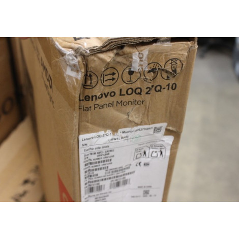 SALE OUT. Lenovo LOQ 27Q-10 27 inch Monitor | SALE OUT. | Lenovo | LOQ 27Q-10 | 27 " | IPS | QHD | 16:9 | 180 Hz | 0.5/1/2/3/4 m
