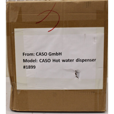 SALE OUT. Caso 01899 Hot Water Dispenser NOT ORIGINAL PACKAGING, SCRATCHED, DEMO | SALE OUT. | Caso NOT ORIGINAL PACKAGING, SCRA