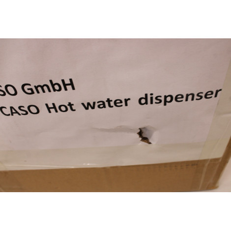 SALE OUT. Caso 01899 Hot Water Dispenser NOT ORIGINAL PACKAGING, SCRATCHED, DEMO | SALE OUT. | Caso NOT ORIGINAL PACKAGING, SCRA