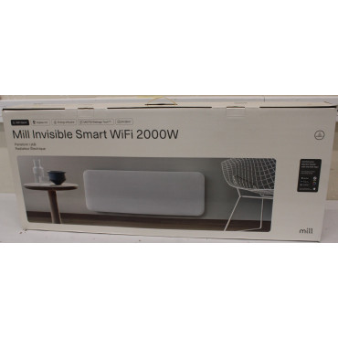 SALE OUT. Mill PA2000WIFI4 Panel Heater with WiFi Gen 4 2000 W Suitable for rooms 24-28 m , White, IPX4 | Mill Invisible Smart W