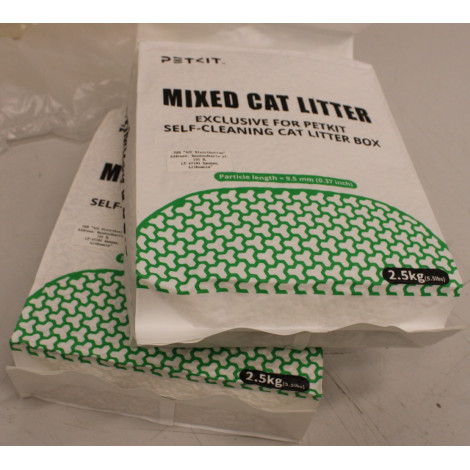 SALE OUT. | PETKIT Mixed Cat Litter, 3 bags | DAMAGED PACKAGING, MISSING 1 BAG