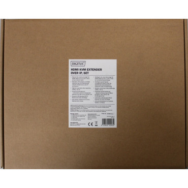 SALE OUT. DIGITUS HDMI KVM Extender over IP, Set, DEMO | SALE OUT. | Digitus | HDMI KVM Extender over IP, Set | DS-55202 | DEMO