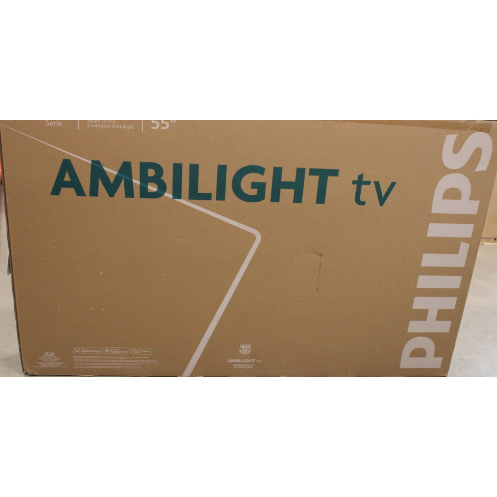 SALE OUT. Philips 55PUS8010/12 55" (139cm) LED 4K Ambilight TV | Philips 55PUS8010/12 | 55 | Smart TV | TITAN OS | UHD | Black |