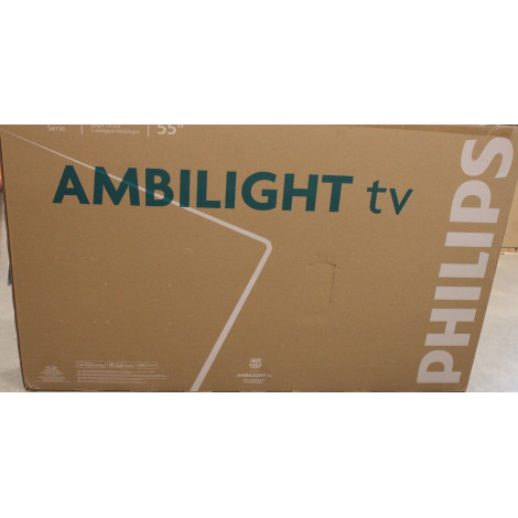 SALE OUT. Philips 55PUS8010/12 55" (139cm) LED 4K Ambilight TV | Philips 55PUS8010/12 | 55 | Smart TV | TITAN OS | UHD | Black |
