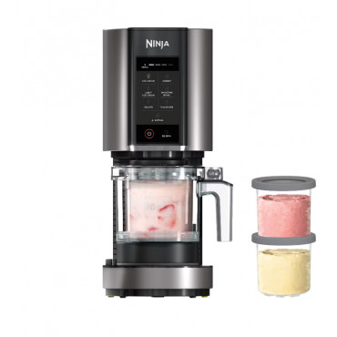 NINJA Ice Cream Maker | NC302EU CREAMi 7-in-1 | Power 800 W | Capacity 0.493 L | Black/Silver