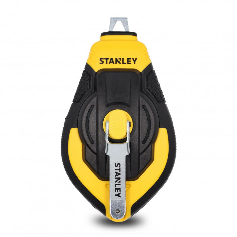 Stanley STHT47312-0 30M 3:1 Comfort Grip Reel Kit With Blue Chalk and Line Level