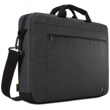 Case Logic | Era Attaché | Fits up to size 15.6 " | Messenger - Briefcase | Shoulder strap | Obsidian