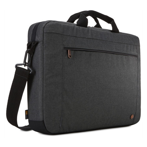 Case Logic | Era Attaché | Fits up to size 15.6 " | Messenger - Briefcase | Shoulder strap | Obsidian