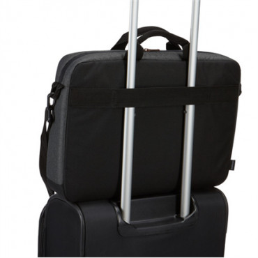 Case Logic | Era Attaché | Fits up to size 15.6 " | Messenger - Briefcase | Shoulder strap | Obsidian