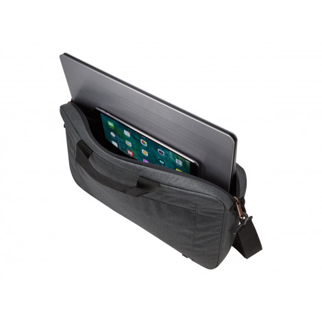Case Logic | Era Attaché | Fits up to size 15.6 " | Messenger - Briefcase | Shoulder strap | Obsidian