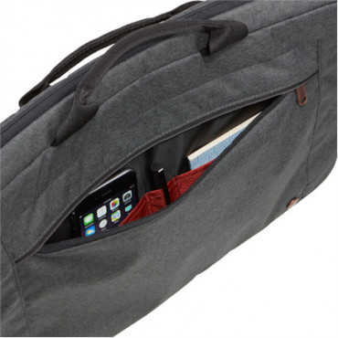 Case Logic | Era Attaché | Fits up to size 15.6 " | Messenger - Briefcase | Shoulder strap | Obsidian