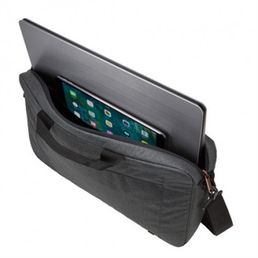 Case Logic | Era Attaché | Fits up to size 15.6 " | Messenger - Briefcase | Shoulder strap | Obsidian