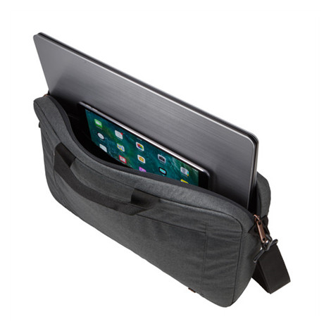 Case Logic | Era Attaché | Fits up to size 15.6 " | Messenger - Briefcase | Shoulder strap | Obsidian