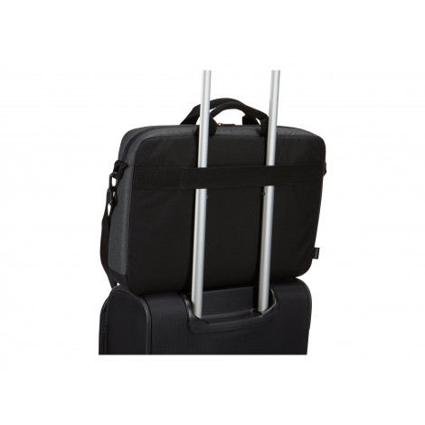Case Logic | Era Attaché | Fits up to size 15.6 " | Messenger - Briefcase | Shoulder strap | Obsidian
