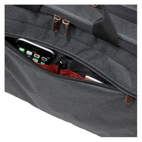 Case Logic | Era | Fits up to size 15.6 " | Messenger - Briefcase | Shoulder strap | Obsidian