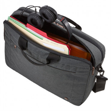 Case Logic | Era | Fits up to size 15.6 " | Messenger - Briefcase | Shoulder strap | Obsidian
