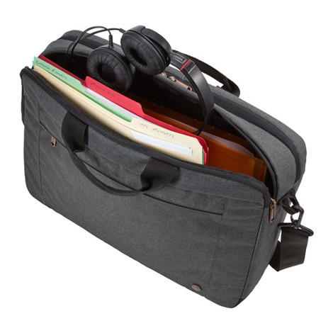 Case Logic | Era | Fits up to size 15.6 " | Messenger - Briefcase | Shoulder strap | Obsidian
