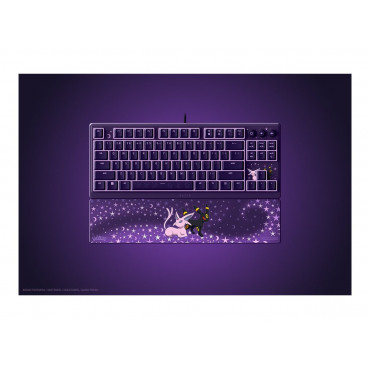 Razer Ornata V3 Tenkeyless | Gaming keyboard | Wired | US | Razer Mecha-Membrane Switches | Wrist Rest | Pokémon Espeon/Umbreon 
