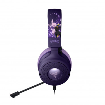 Razer Gaming Headset | Kraken V4 X | Wired | Microphone | Espeon & Umbreon Edition | Noise reduction