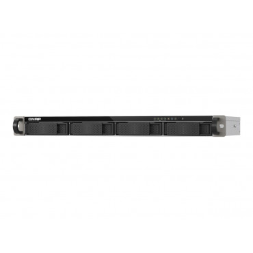 QNAP 4-bay ARM quad-core NAS 10GbE SFP+ and 2.5GbE connectivity | TS-432XEU-4G | Cortex-A57 | 16 GB | Black