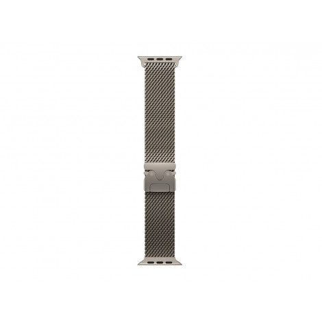 APPLE 49mm Natural Titanium Milanese Loop - Large | Apple