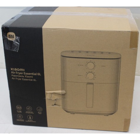 SALE OUT. Xiaomi Air Fryer Essential 6L EU | Xiaomi | Air Fryer EU | Essential | 1550 W | 6 L | White | DAMAGED PACKAGING, CRACK