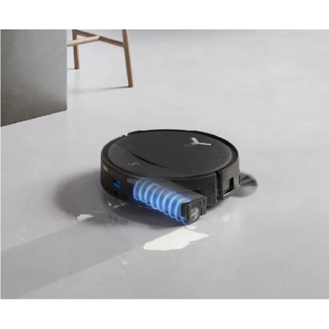 Ecovacs Robotic Vacuum Cleaner | DEEBOT T80S OMNI BLACK | Wet&Dry | 6400 mAh | 24800 Pa | Black