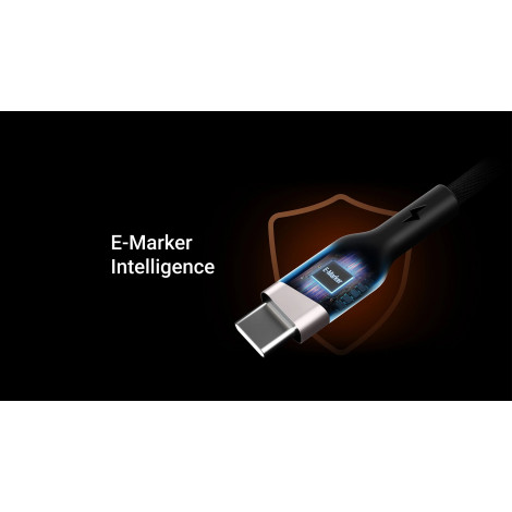Aten 240W USB-C to USB-C Magnetic Charging Cable, 1 m | 2L-3101P240M | USB-C to USB-C