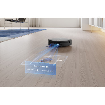 Ecovacs DEEBOT T90S PRO OMNI Vacuum Cleaner,Robot,Wet&Dry,40000Pa,TruEdge 3.0,ZeroTangle 4.0,OZMO Roller 3.0,Black+OMNI Auto-Emp