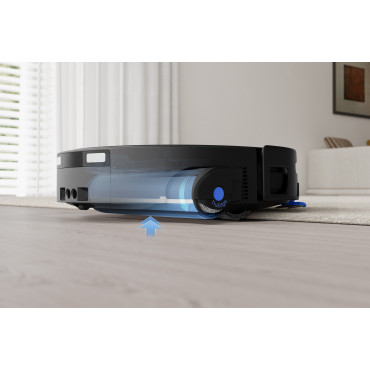 Ecovacs DEEBOT T90S PRO OMNI Vacuum Cleaner,Robot,Wet&Dry,40000Pa,TruEdge 3.0,ZeroTangle 4.0,OZMO Roller 3.0,Black+OMNI Auto-Emp