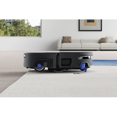 Ecovacs DEEBOT T90S PRO OMNI Vacuum Cleaner,Robot,Wet&Dry,40000Pa,TruEdge 3.0,ZeroTangle 4.0,OZMO Roller 3.0,Black+OMNI Auto-Emp