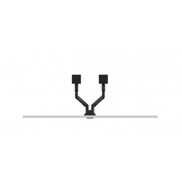 Benq Ergo Dual Monitor Arm BDL01 | Rotation, Tilt | 17-35 " | Maximum weight (capacity) 11 kg | Black