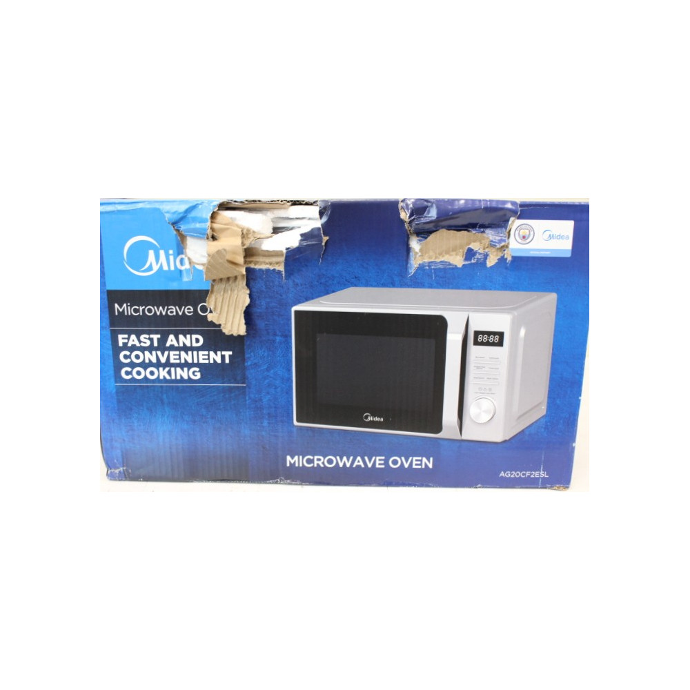 SALE OUT. Midea AG20CF2ESL Microwave oven with Grill, 700 W, 20 L, Silver | SALE OUT. | Midea Microwave oven | AG20CF2ESL | Free