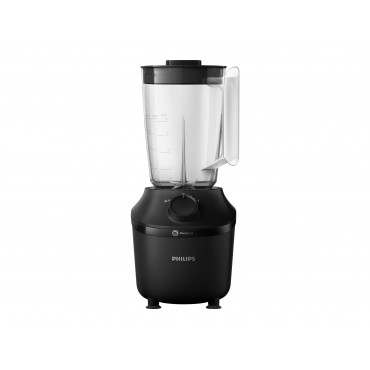 Philips Blender | HR2291/01 3000 Series | Tabletop | 600 W | Jar material Glass | Jar capacity 2 L | Ice crushing | Black