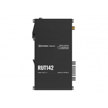 Teltonika | Ethernet Router with RS232 (RUT142000000) | RUT142 | 802.11n | 10/100 Mbit/s | Mesh Support No | MU-MiMO No | No mob