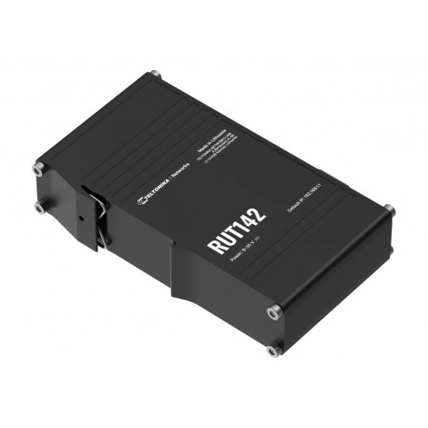 Teltonika | Ethernet Router with RS232 (RUT142000000) | RUT142 | 802.11n | 10/100 Mbit/s | Mesh Support No | MU-MiMO No | No mob