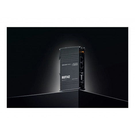 Teltonika | Ethernet Router with RS232 (RUT142000000) | RUT142 | 802.11n | 10/100 Mbit/s | Mesh Support No | MU-MiMO No | No mob