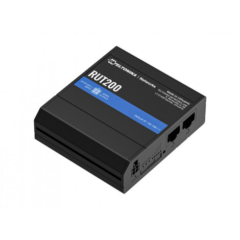 Teltonika | LTE Cat 4 Router | RUT200 | 802.11n | 10/100 Mbit/s | Mesh Support No | MU-MiMO No | No mobile broadband