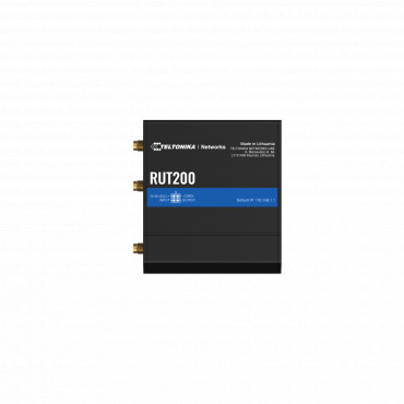 Teltonika | LTE Cat 4 Router | RUT200 | 802.11n | 10/100 Mbit/s | Mesh Support No | MU-MiMO No | No mobile broadband