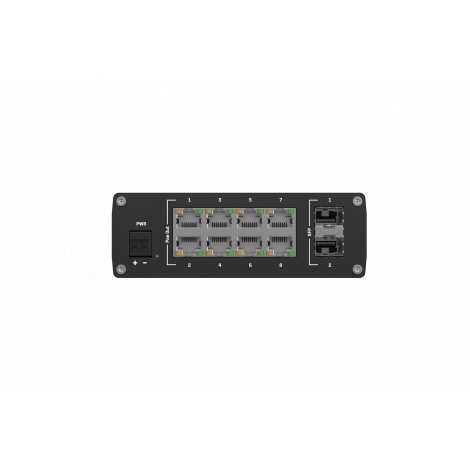 Teltonika | TSW200 | Industrial POE+ Ethernet Switch | DIN rail mountable | SFP ports quantity 2 | PoE+ ports quantity 8