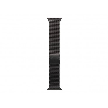 APPLE 49mm Black Titanium Milanese Loop - Large | Apple