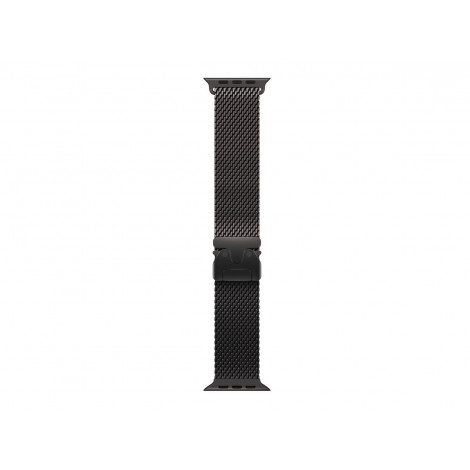 APPLE 49mm Black Titanium Milanese Loop - Large | Apple