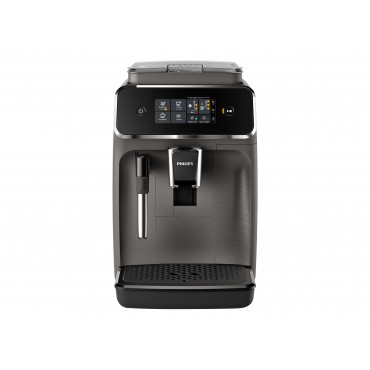 Philips | Espresso Coffee Maker | EP2224/10 | Pump pressure 15 bar | Built-in milk frother | Fully automatic | Kashmir Gray