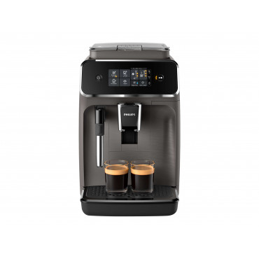 Philips | Espresso Coffee Maker | EP2224/10 | Pump pressure 15 bar | Built-in milk frother | Fully automatic | Kashmir Gray