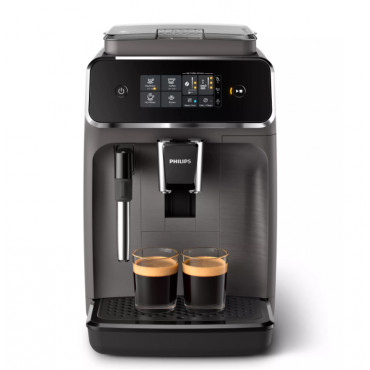 Philips | Espresso Coffee Maker | EP2224/10 | Pump pressure 15 bar | Built-in milk frother | Fully automatic | Kashmir Gray