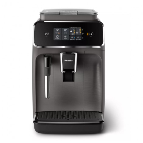 Philips | Espresso Coffee Maker | EP2224/10 | Pump pressure 15 bar | Built-in milk frother | Fully automatic | Kashmir Gray